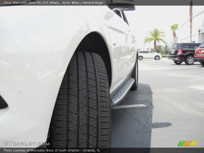 Arctic White / Almond Beige 2012 Mercedes-Benz ML 350 4Matic