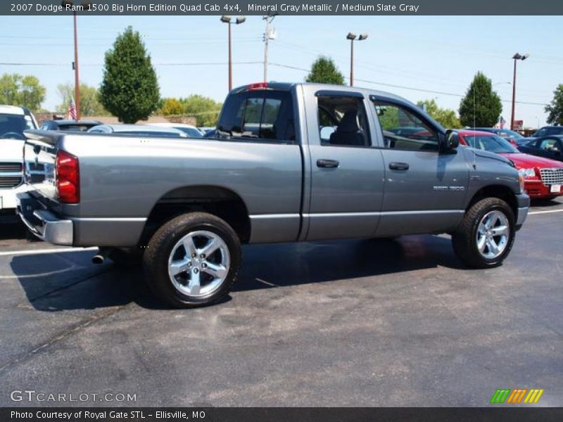Mineral Gray Metallic / Medium Slate Gray 2007 Dodge Ram 1500 Big Horn Edition Quad Cab 4x4