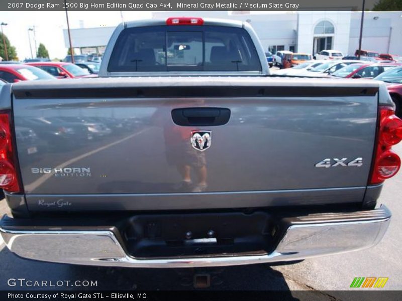 Mineral Gray Metallic / Medium Slate Gray 2007 Dodge Ram 1500 Big Horn Edition Quad Cab 4x4