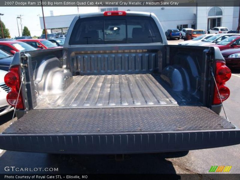 Mineral Gray Metallic / Medium Slate Gray 2007 Dodge Ram 1500 Big Horn Edition Quad Cab 4x4