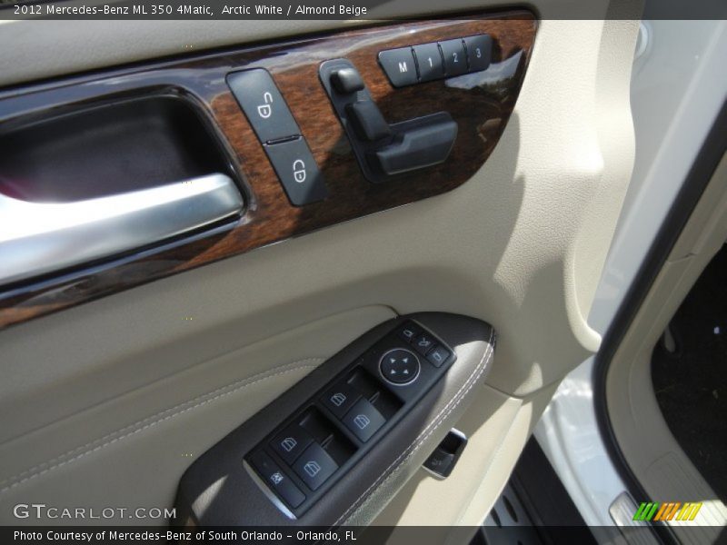 Arctic White / Almond Beige 2012 Mercedes-Benz ML 350 4Matic