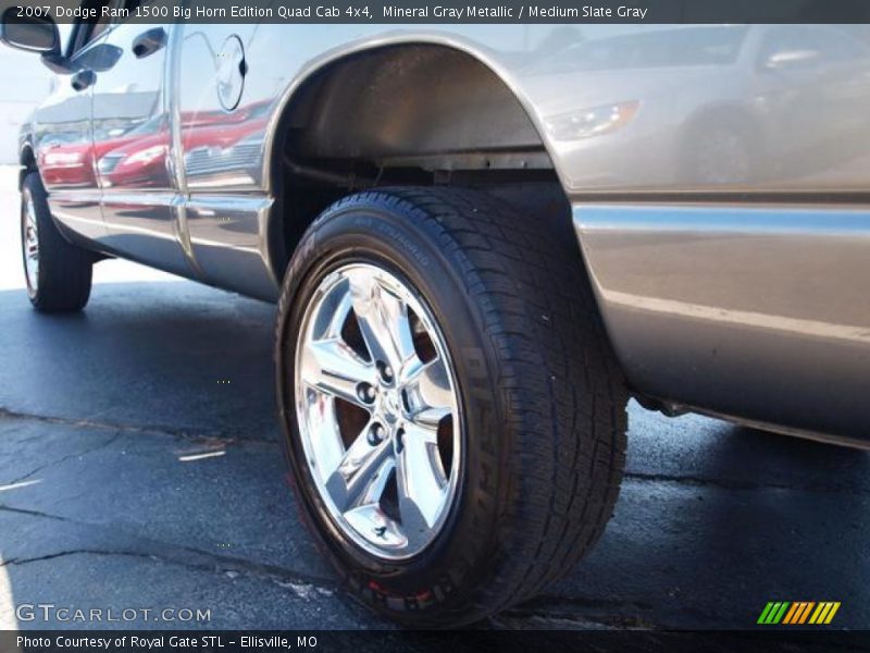 Mineral Gray Metallic / Medium Slate Gray 2007 Dodge Ram 1500 Big Horn Edition Quad Cab 4x4
