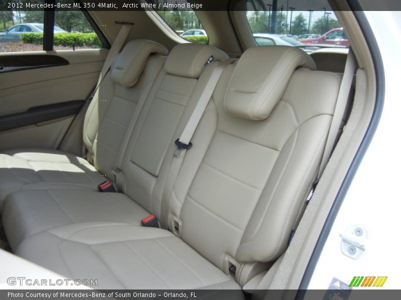 Arctic White / Almond Beige 2012 Mercedes-Benz ML 350 4Matic
