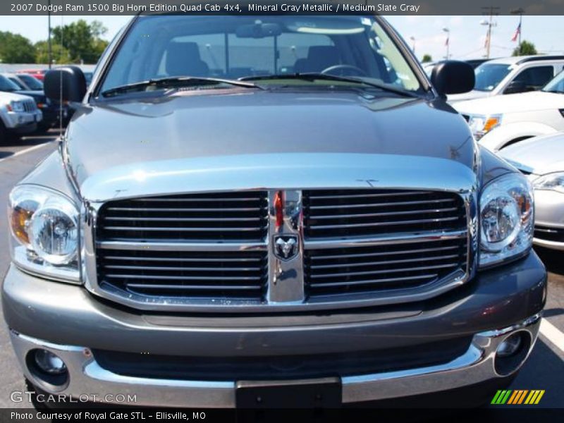 Mineral Gray Metallic / Medium Slate Gray 2007 Dodge Ram 1500 Big Horn Edition Quad Cab 4x4