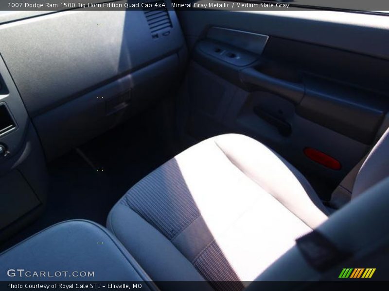 Mineral Gray Metallic / Medium Slate Gray 2007 Dodge Ram 1500 Big Horn Edition Quad Cab 4x4