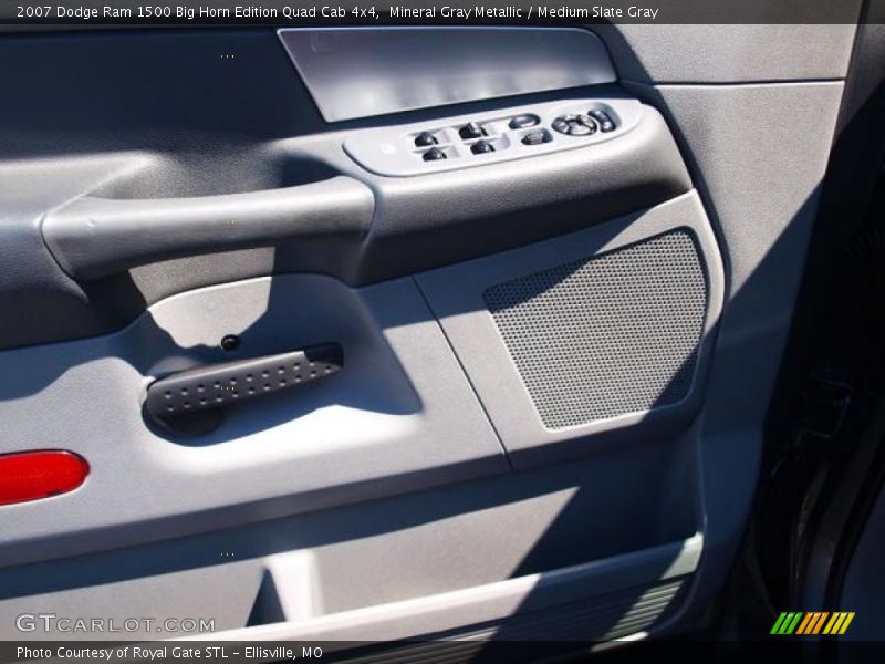 Mineral Gray Metallic / Medium Slate Gray 2007 Dodge Ram 1500 Big Horn Edition Quad Cab 4x4