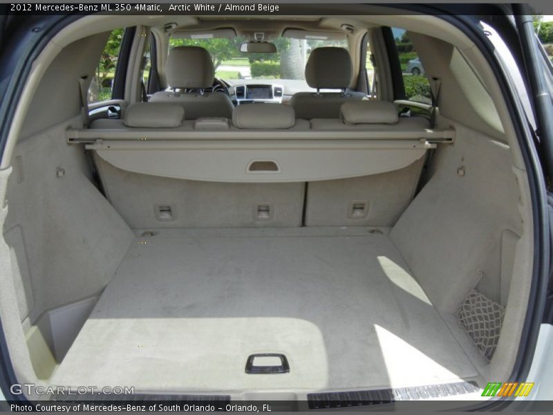 Arctic White / Almond Beige 2012 Mercedes-Benz ML 350 4Matic