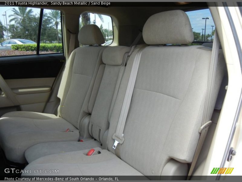 Sandy Beach Metallic / Sand Beige 2011 Toyota Highlander