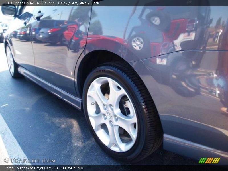 Galaxy Gray Mica / Black 2010 Mazda MAZDA5 Touring