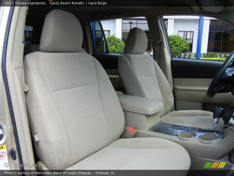 Sandy Beach Metallic / Sand Beige 2011 Toyota Highlander