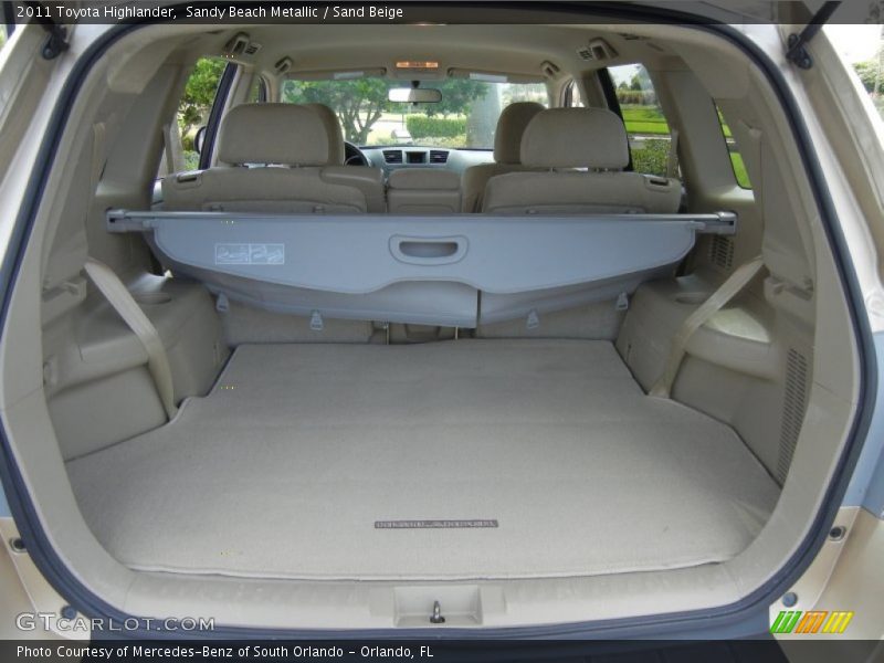 Sandy Beach Metallic / Sand Beige 2011 Toyota Highlander
