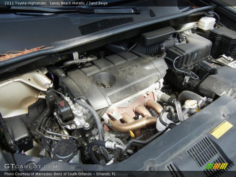 Sandy Beach Metallic / Sand Beige 2011 Toyota Highlander