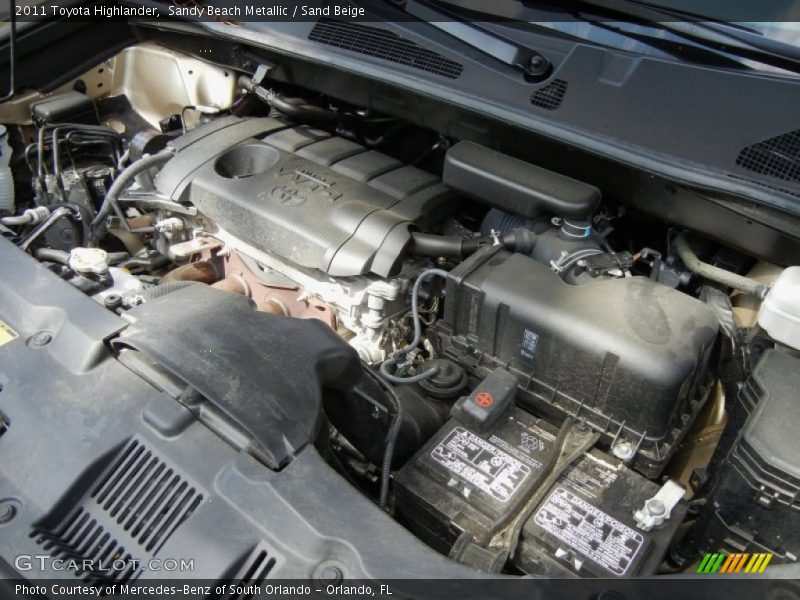 Sandy Beach Metallic / Sand Beige 2011 Toyota Highlander