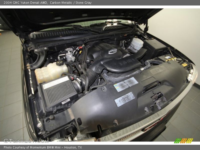 Carbon Metallic / Stone Gray 2004 GMC Yukon Denali AWD