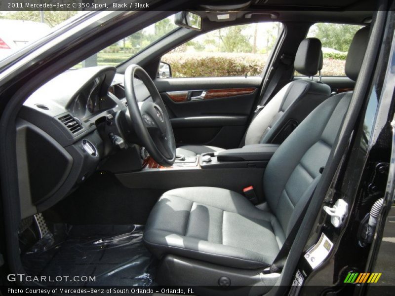 Front Seat of 2011 C 350 Sport