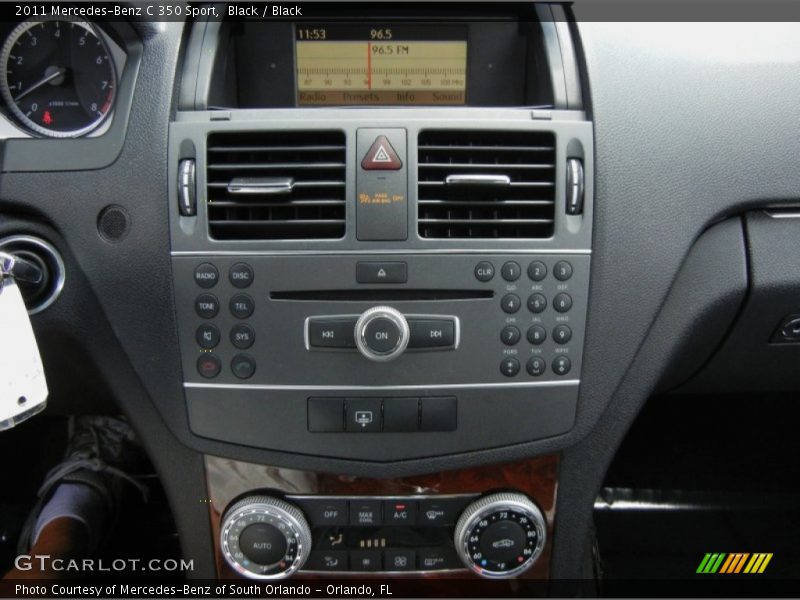 Controls of 2011 C 350 Sport
