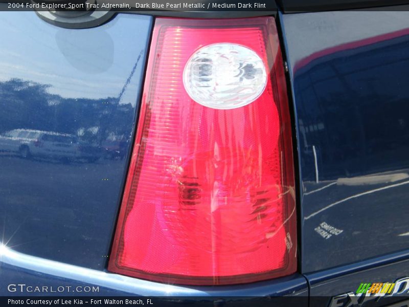 Dark Blue Pearl Metallic / Medium Dark Flint 2004 Ford Explorer Sport Trac Adrenalin