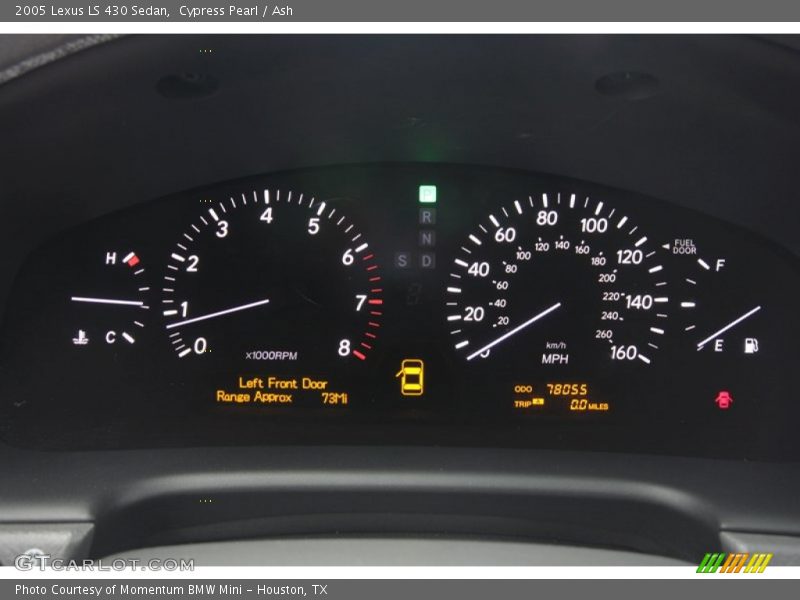 Cypress Pearl / Ash 2005 Lexus LS 430 Sedan