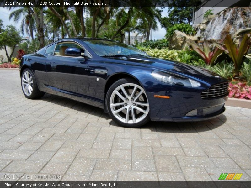 Front 3/4 View of 2011 DB9 Coupe