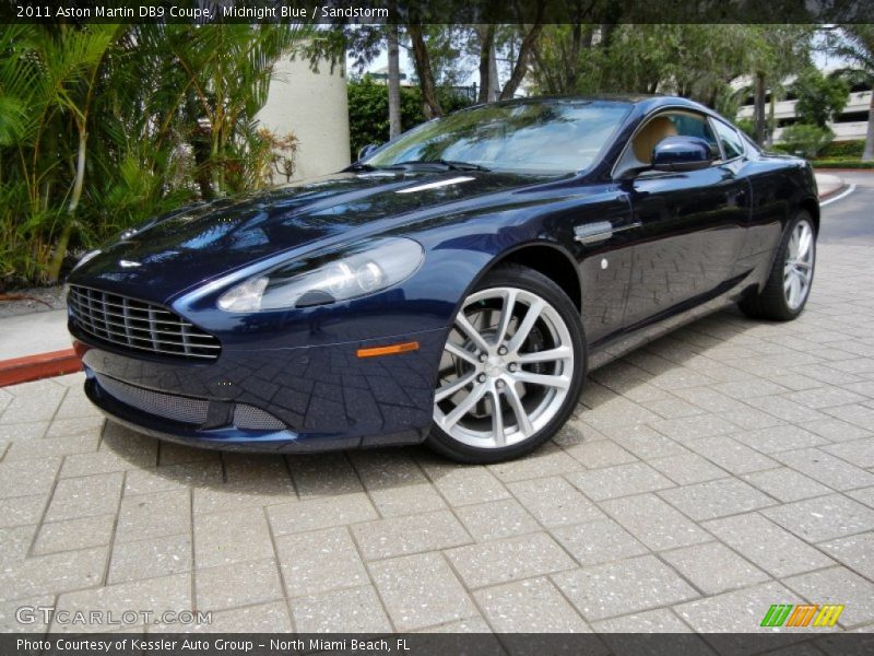 Front 3/4 View of 2011 DB9 Coupe