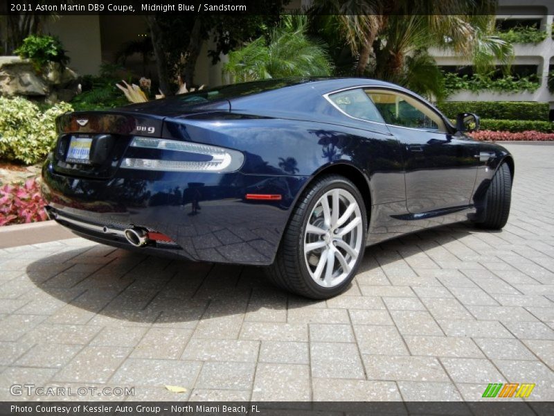 Midnight Blue / Sandstorm 2011 Aston Martin DB9 Coupe