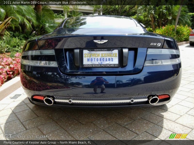 Midnight Blue / Sandstorm 2011 Aston Martin DB9 Coupe
