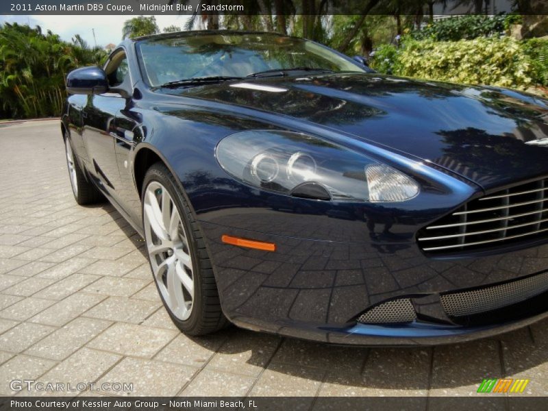 Midnight Blue / Sandstorm 2011 Aston Martin DB9 Coupe