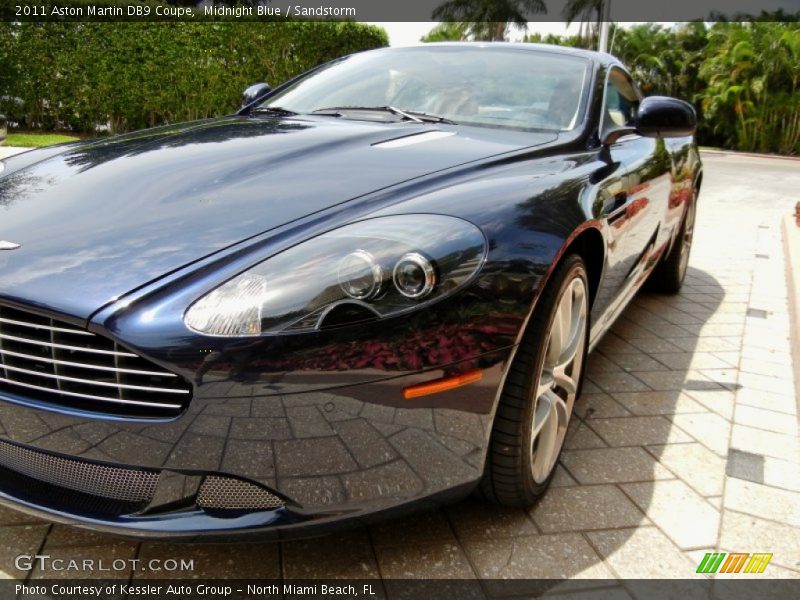 Midnight Blue / Sandstorm 2011 Aston Martin DB9 Coupe