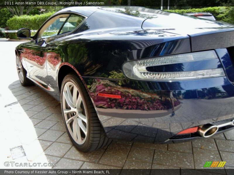 Midnight Blue / Sandstorm 2011 Aston Martin DB9 Coupe