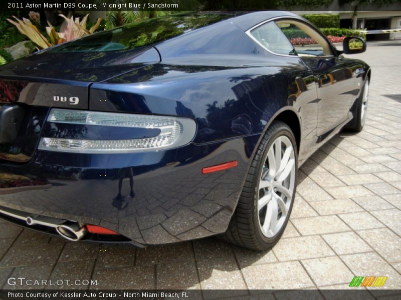 Midnight Blue / Sandstorm 2011 Aston Martin DB9 Coupe