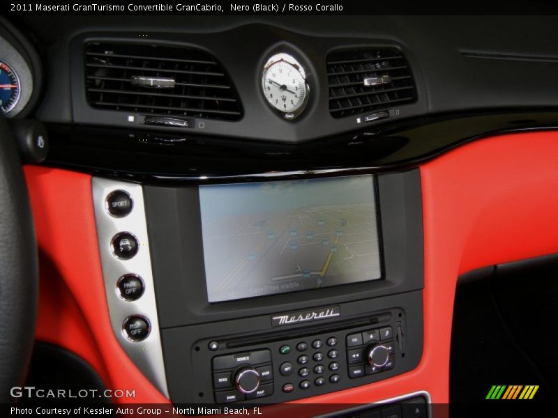Controls of 2011 GranTurismo Convertible GranCabrio