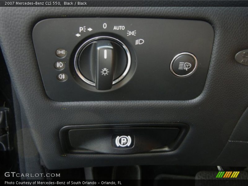 Controls of 2007 CLS 550