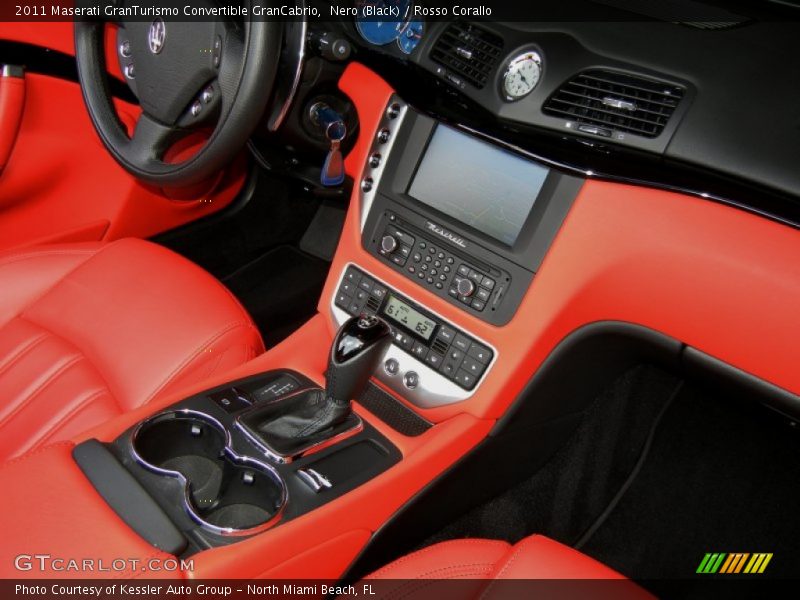 Controls of 2011 GranTurismo Convertible GranCabrio