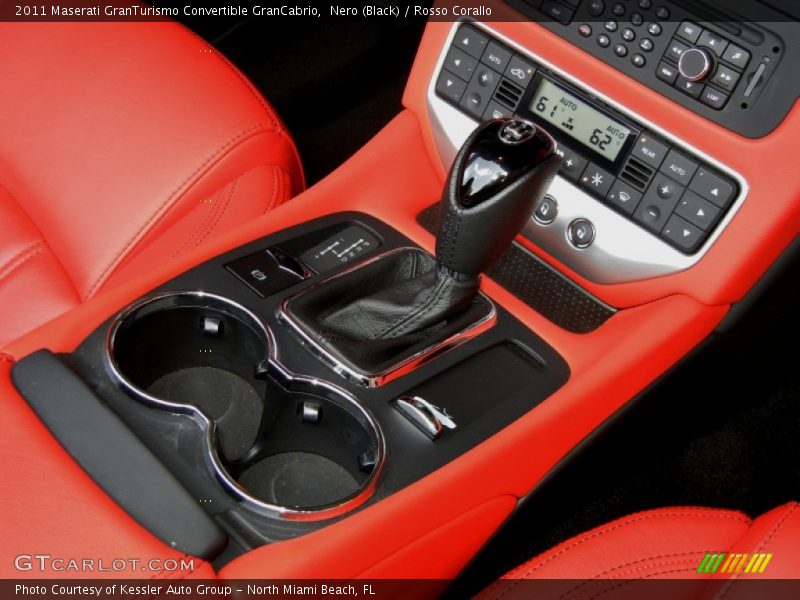  2011 GranTurismo Convertible GranCabrio 6 Speed ZF Paddle-Shift Automatic Shifter