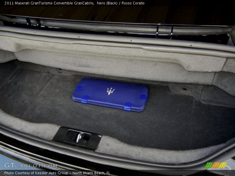  2011 GranTurismo Convertible GranCabrio Trunk
