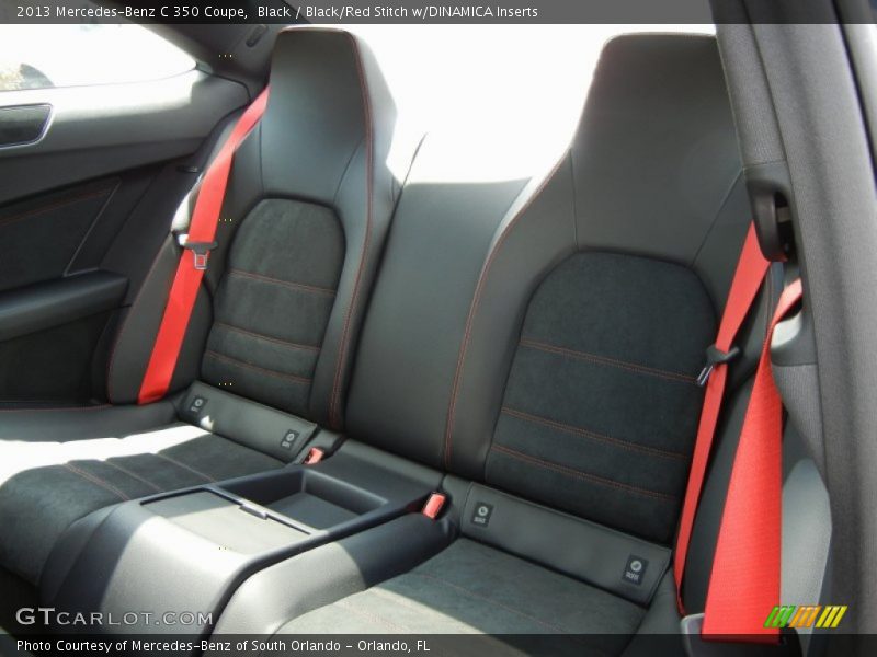 Rear Seat of 2013 C 350 Coupe