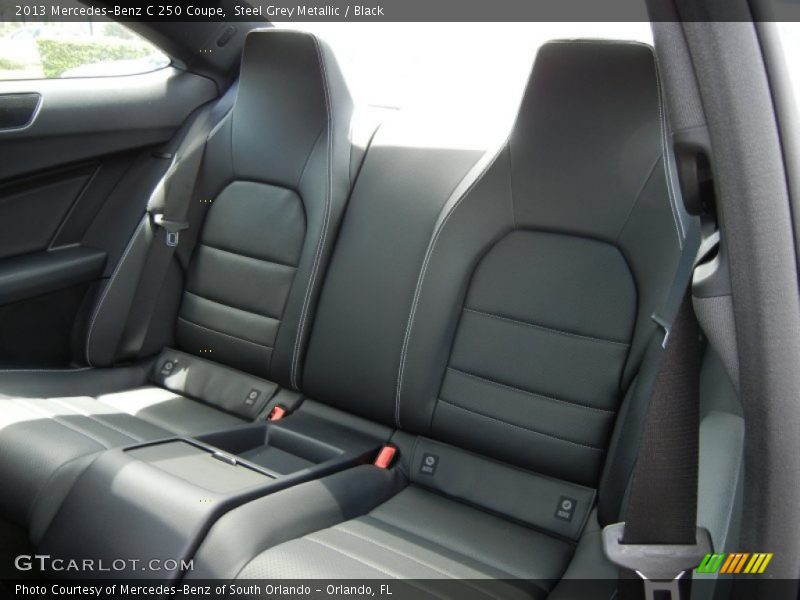 Rear Seat of 2013 C 250 Coupe
