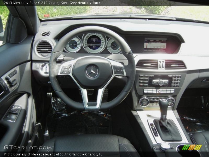 Dashboard of 2013 C 250 Coupe