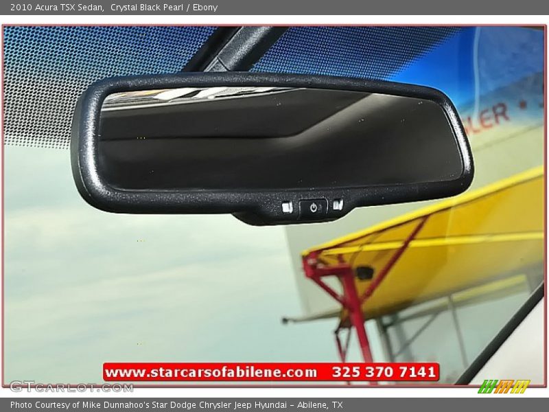 Crystal Black Pearl / Ebony 2010 Acura TSX Sedan