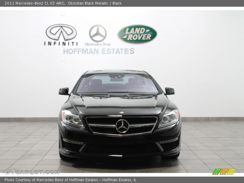 Obsidian Black Metallic / Black 2011 Mercedes-Benz CL 63 AMG