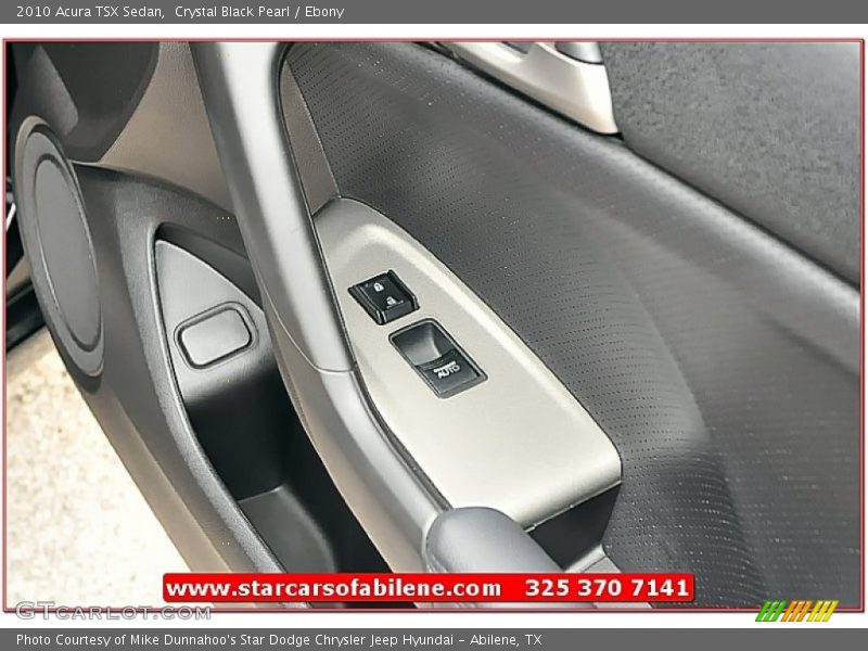 Crystal Black Pearl / Ebony 2010 Acura TSX Sedan