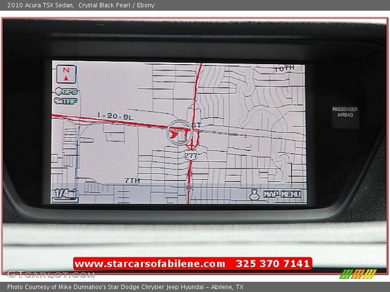 Crystal Black Pearl / Ebony 2010 Acura TSX Sedan