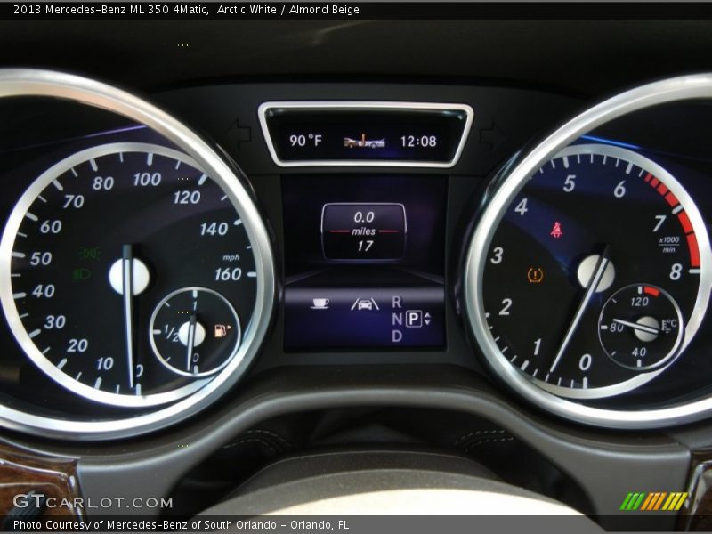 Arctic White / Almond Beige 2013 Mercedes-Benz ML 350 4Matic