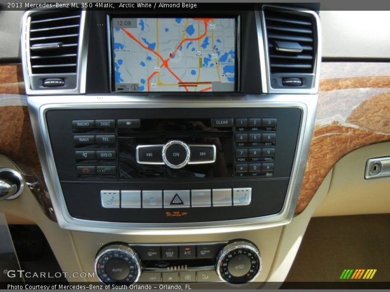 Arctic White / Almond Beige 2013 Mercedes-Benz ML 350 4Matic