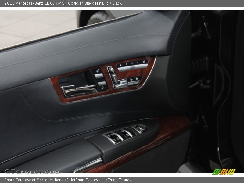 Obsidian Black Metallic / Black 2011 Mercedes-Benz CL 63 AMG