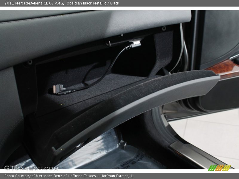 Obsidian Black Metallic / Black 2011 Mercedes-Benz CL 63 AMG