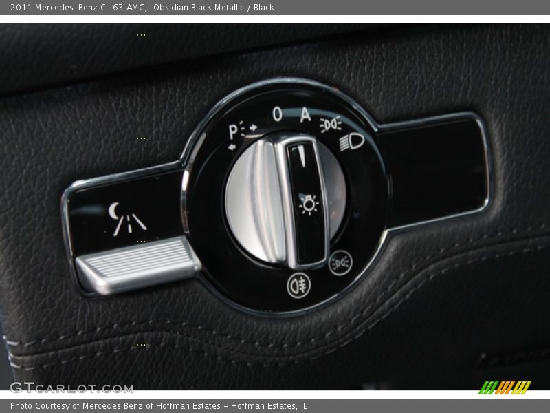 Obsidian Black Metallic / Black 2011 Mercedes-Benz CL 63 AMG