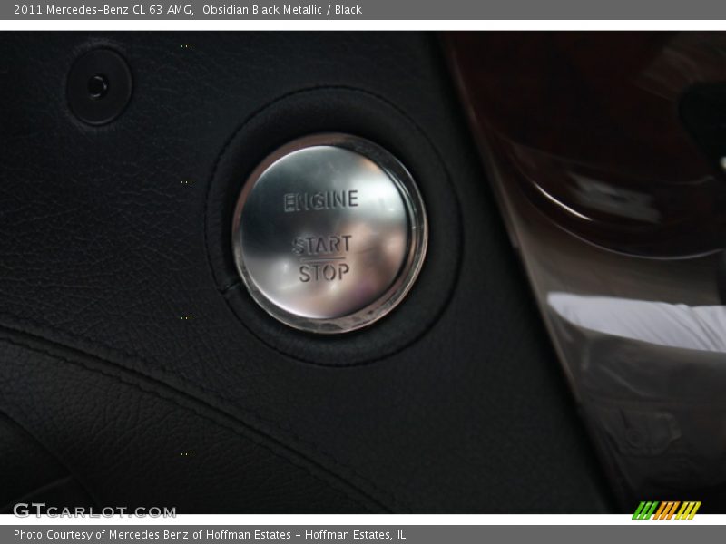 Obsidian Black Metallic / Black 2011 Mercedes-Benz CL 63 AMG