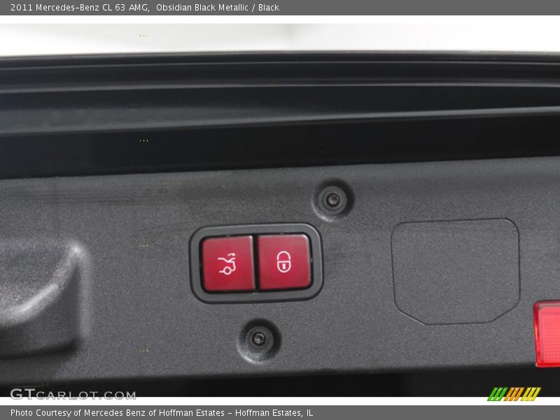 Obsidian Black Metallic / Black 2011 Mercedes-Benz CL 63 AMG