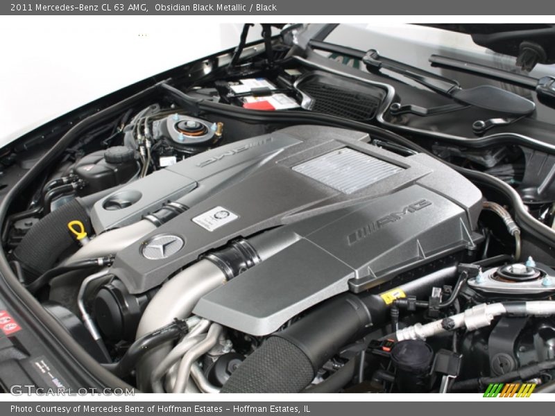 Obsidian Black Metallic / Black 2011 Mercedes-Benz CL 63 AMG